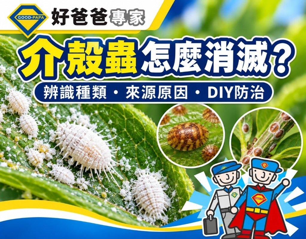 介殼蟲怎麼消滅？從哪裡來？白色介殼蟲辨識與防治方法